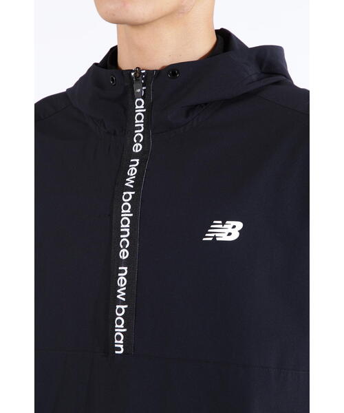 New Balance Golf(ニューバランスゴルフ)の「【new balance golf】ストレッチ 撥水 ハーフジップ プルオーバー フーディー (MENS SPORT)(ジャージ・メンズ・ブラック/ベージュ系その他・MEDIUM/LARGE/X-LARGE)」の10枚目の写真