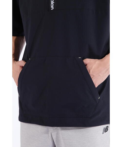 New Balance Golf(ニューバランスゴルフ)の「【new balance golf】ストレッチ 撥水 ハーフジップ プルオーバー フーディー (MENS SPORT)(ジャージ・メンズ・ブラック/ベージュ系その他・MEDIUM/LARGE/X-LARGE)」の12枚目の写真
