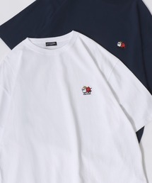 SITRY | Ghost T-shirt/ゴースト ワンポイント刺繍 発泡プリント バックプリント 半袖Tシャツ レディース メンズ(Tシャツ/カットソー)