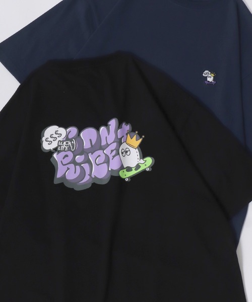 SITRY(シトリー)の「Ghost T-shirt/ゴースト ワンポイント刺繍 発泡プリント バックプリント 半袖Tシャツ レディース メンズ(Tシャツ/カットソー・メンズ・ブラック/ホワイト/グレー/ネイビー/ホワイト系その他/ブルー系その他/ブラック系その他/ブラック系その他2/ホワイト系その他2/ホワイト系その他5/ホワイト系その他6/ホワイト系その他4/ブラック系その他3/ブラック系その他5/ホワイト系その他3/ブラック系その他4/ブラック系その他6・M/L)」の8枚目の写真