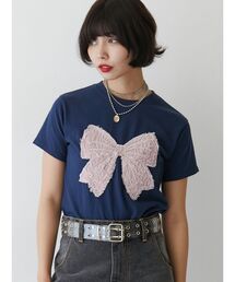 jouetie | リボンモチーフTシャツ(Tシャツ/カットソー)