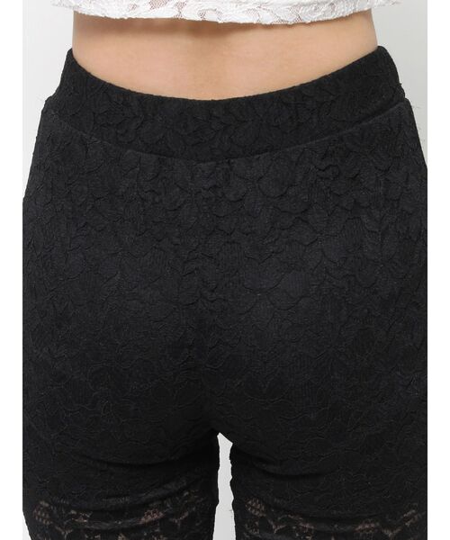 EVRIS(エヴリス)の「レースフレアパンツ(その他パンツ・レディース・ブラック/ホワイト・MEDIUM/SMALL)」の16枚目の写真