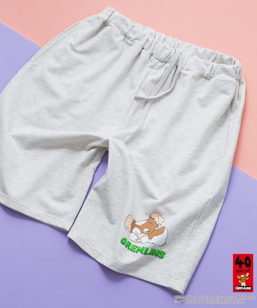 JEANS MATE(ジーンズメイト)の「【グレムリン】ミニ裏毛ショートパンツ(その他パンツ・メンズ・ブラック/オフホワイト/杢グレー・SMALL/MEDIUM/LARGE/X-LARGE)」の1枚目の写真