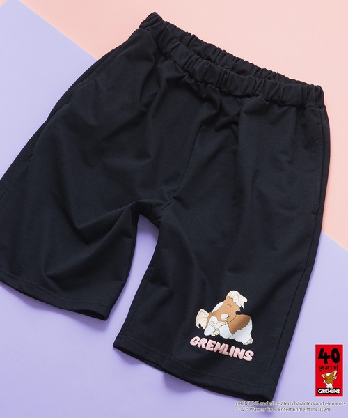 JEANS MATE(ジーンズメイト)の「【グレムリン】ミニ裏毛ショートパンツ(その他パンツ・メンズ・ブラック/オフホワイト/杢グレー・SMALL/MEDIUM/LARGE/X-LARGE)」の2枚目の写真