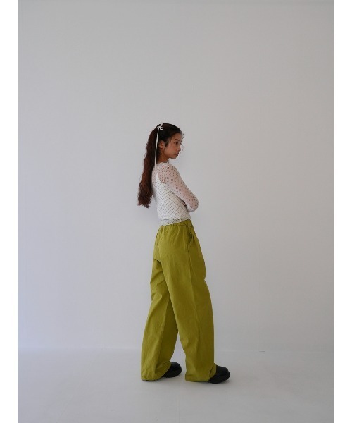 Enewd nina（エニュードニーナ）の「【ZOZO限定】ドット シアー トップス シースルー カットソー（Tシャツ/カットソー・レディース・ホワイト/ブラック・FREE）」の6枚目の写真