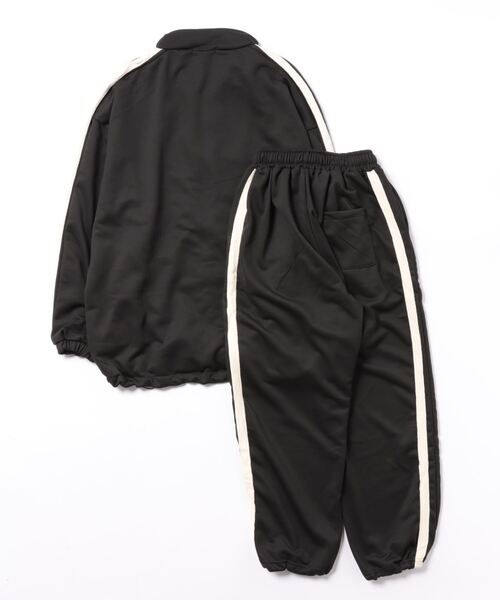 NOWLE（ノウル）の「【NOWLE】ライン柄 ジップアップ スウェット/トラック パンツ セットアップ（ジャージ・メンズ・グリーン/ブラック/ホワイト・X-LARGE/LARGE/MEDIUM）」の15枚目の写真