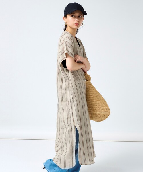 セール】【KECH Les Essentiels】カフタンワンピース（ワンピース  