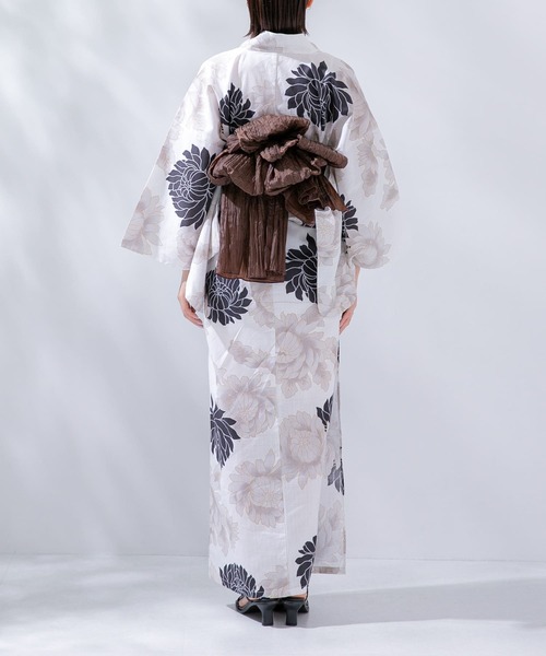 SENSE OF PLACE by URBAN RESEARCH（センスオブプレイスバイアーバンリサーチ）の「浴衣2点セットB(変織紅梅)（浴衣・レディース・ホワイト系その他/グリーン系その他/その他2/その他1・ONE）」の16枚目の写真