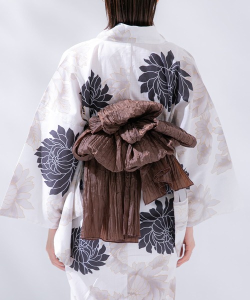 SENSE OF PLACE by URBAN RESEARCH（センスオブプレイスバイアーバンリサーチ）の「浴衣2点セットB(変織紅梅)（浴衣・レディース・ホワイト系その他/グリーン系その他/その他2/その他1・ONE）」の19枚目の写真