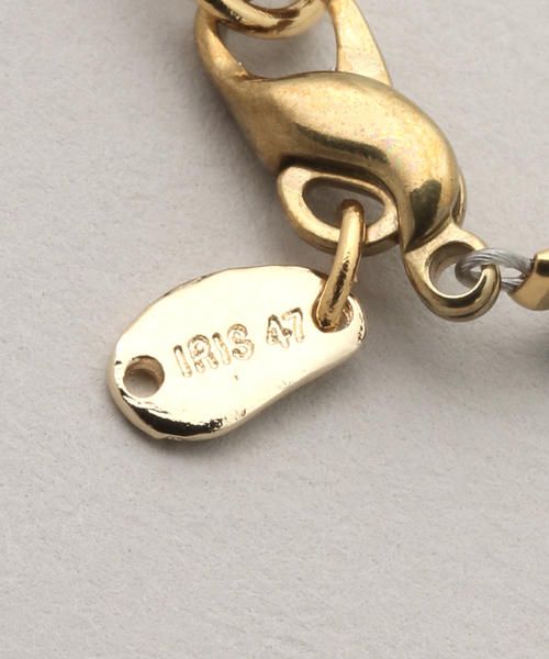 IRIS47(イリスフォーセブン)の「【IRIS47/イリスフォーセブン】MALACITE GLASS CHAIN NECKLACE BO110(ネックレス・レディース・グリーン・FREE)」の6枚目の写真