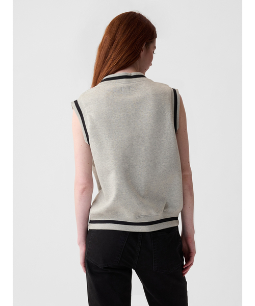 GAP（ギャップ）の「ヴィンテージソフト オーバーサイズ ベスト（ベスト・レディース・ネイビー/ライトグレー・M/S/L/XS/XXS/XL）」の3枚目の写真