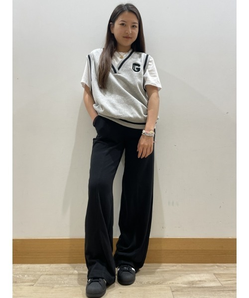 GAP（ギャップ）の「ヴィンテージソフト オーバーサイズ ベスト（ベスト・レディース・ネイビー/ライトグレー・M/S/L/XS/XXS/XL）」の19枚目の写真