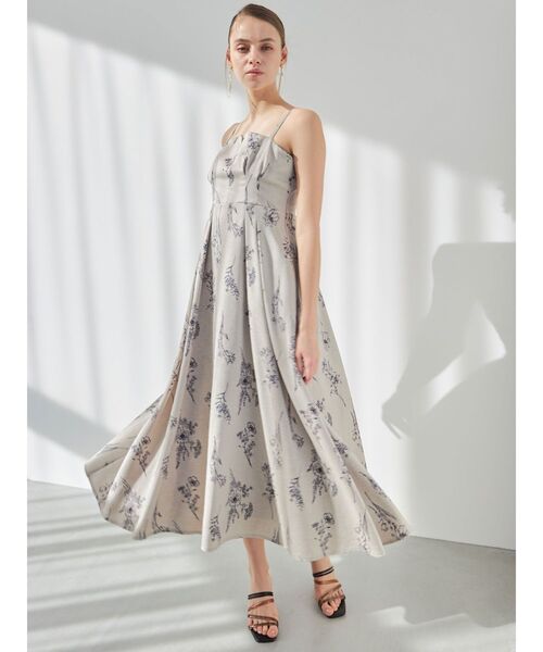 新品未使用♡MERCURYDUO リネンライクバックレースアップキャミワンピース MERCURYDUO ワンピース リネンライクバックレースアップキャミ