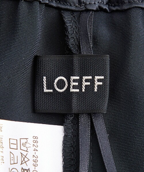 LOEFF（ロエフ）の「＜LOEFF＞サテン コクーンスカート