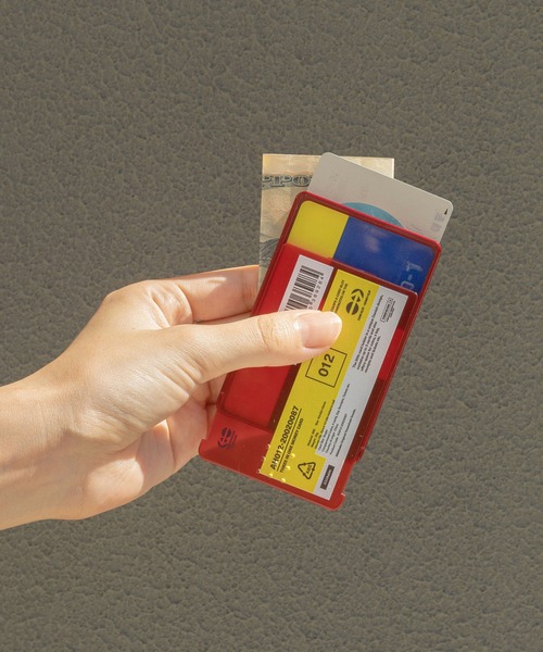 HIGHTIDE（ハイタイド）の「ANAHEIM アナハイム マネーカード マネークリップ コインケース フラグメントケース コンパクト クリア ミニ財布 小銭入れ（コインケース・メンズ・ブルー/レッド/グリーン/その他1/その他2・FREE）」の4枚目の写真