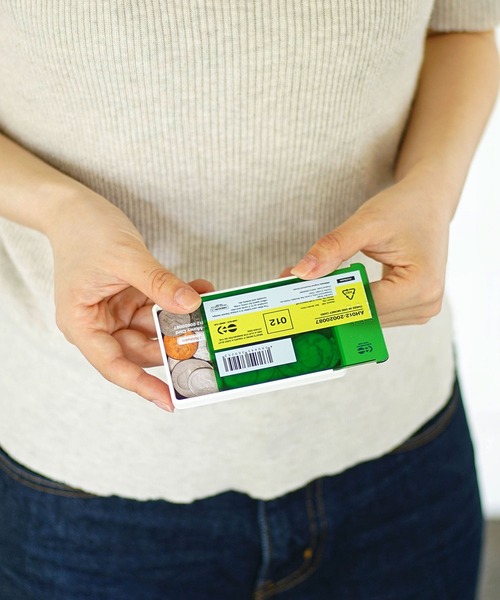 HIGHTIDE（ハイタイド）の「ANAHEIM アナハイム マネーカード マネークリップ コインケース フラグメントケース コンパクト クリア ミニ財布 小銭入れ（コインケース・メンズ・ブルー/レッド/グリーン/その他1/その他2・FREE）」の20枚目の写真