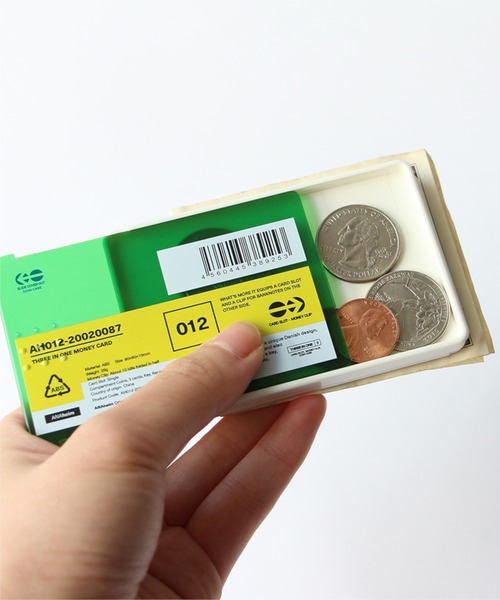 HIGHTIDE（ハイタイド）の「ANAHEIM アナハイム マネーカード マネークリップ コインケース フラグメントケース コンパクト クリア ミニ財布 小銭入れ（コインケース・メンズ・ブルー/レッド/グリーン/その他1/その他2・FREE）」の6枚目の写真