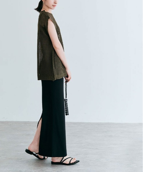 kirakiraShop（キラキラショップ）の「ストレッチ タイト ロング スカート（スカート・レディース・ミント/ブラック/ライトベージュ/グレー/モカ・M/L）」の10枚目の写真