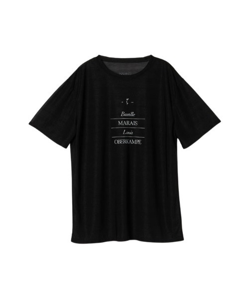 eimy istoire - エイミーイストワール 大人気Tシャツ エイミーイストワール eimy istoire パールロゴTシャツ （BLACK