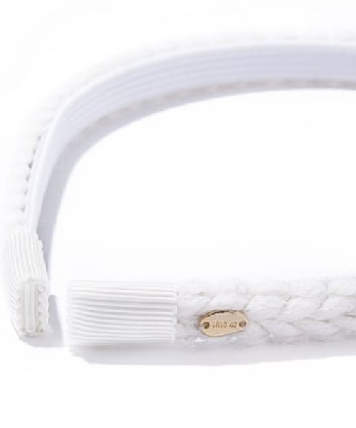 【IRIS47】trim head band / トリム ヘッドバンド（カチューシャ）｜IRIS47（イリスフォーセブン） pattayablatt.com