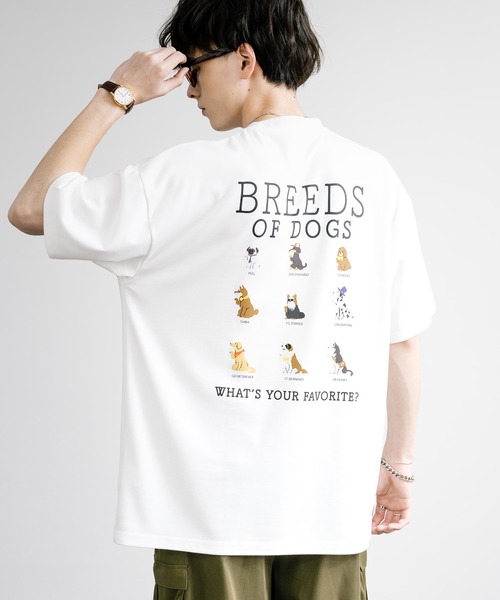 Rocky Monroe(ロッキーモンロー)の「マルチアイコンバックプリントオーバーサイズ半袖Tシャツ(Tシャツ/カットソー・メンズ・チャコール/ホワイト/ホワイト系/チャコールグレー/グレイッシュベージュ/ミント・M/L)」の1枚目の写真