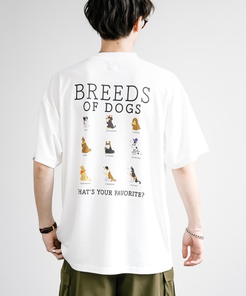 Rocky Monroe(ロッキーモンロー)の「マルチアイコンバックプリントオーバーサイズ半袖Tシャツ(Tシャツ/カットソー・メンズ・チャコール/ホワイト/ホワイト系/チャコールグレー/グレイッシュベージュ/ミント・M/L)」の8枚目の写真