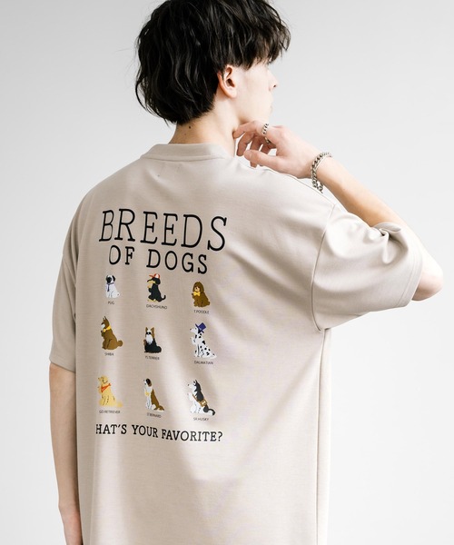 Rocky Monroe(ロッキーモンロー)の「マルチアイコンバックプリントオーバーサイズ半袖Tシャツ(Tシャツ/カットソー・メンズ・チャコール/ホワイト/ホワイト系/チャコールグレー/グレイッシュベージュ/ミント・M/L)」の16枚目の写真