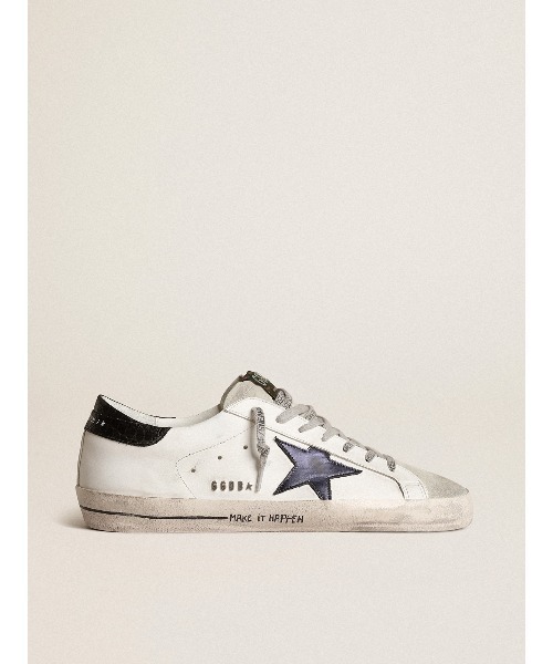 ★Golden ★Stardan ラミネートレザースター＆ヒールタブ★ Golden Goose Stardan Leather Upper Laminated Star And Heel