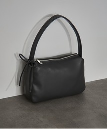 MAISON BREEZE reveur | 【MAISON BREEZE reveur】ribbon one shoulder hand bag リボンワンショルダーPUレザーハンドバッグ　ショルダー付き(ハンドバッグ)