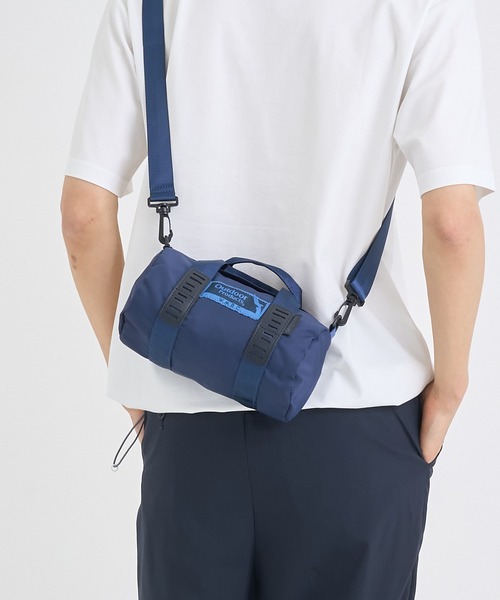 WHITE MOUNTAINEERING（ホワイトマウンテニアリング）の「【White Mountaineering / ホワイトマウンテニアリング】WM×OUTDOOR PRODUCTS ROLL BOSTON S（ショルダーバッグ・メンズ・ブラック/ネイビー・FREE）」の18枚目の写真