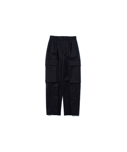 F/CE. （エフシーイー）の「F/CE. WATERPROOF TECH WOOL LARGE POCKET CARGO / エフシーイー ウォータープルーフ テック ウール ラージ ポケット カーゴ（カーゴパンツ・メンズ・グレー/ブラック・SMALL/LARGE/MEDIUM）」の2枚目の写真