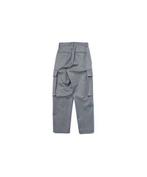 F/CE. （エフシーイー）の「F/CE. WATERPROOF TECH WOOL LARGE POCKET CARGO / エフシーイー ウォータープルーフ テック ウール ラージ ポケット カーゴ（カーゴパンツ・メンズ・グレー/ブラック・SMALL/LARGE/MEDIUM）」の4枚目の写真
