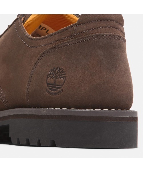 Timberland（ティンバーランド）の「メンズ レッドウッド フォールズ ウォータープルーフ レースアップ シューズ（ドレスシューズ・メンズ・ダークブラウン/ブラック・25.0cm/25.5cm/26.0cm/26.5cm/27.0cm/27.5cm/28.0cm/28.5cm/29.0cm/30.0cm）」の7枚目の写真