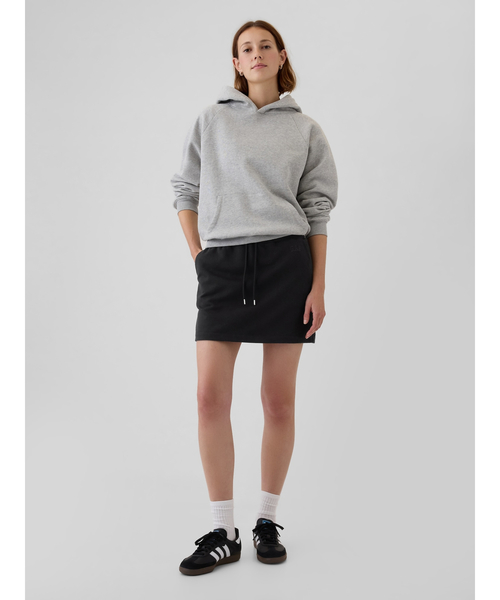 GAP(ギャップ)の「ヴィンテージソフト イージーGapロゴ ミニスカート(スカート・レディース・オフホワイト/ブラック/ライトグレー・S/M/L/XS/XXS)」の12枚目の写真