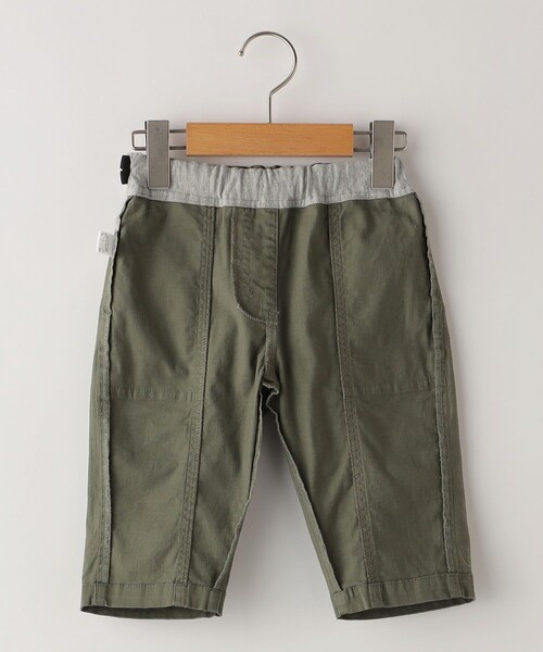 SHIPS(シップス)の「SHIPS KIDS:80~90cm / ワイド クロップド パンツ(その他パンツ・キッズ・オリーブ/キャメル・90/80)」の3枚目の写真