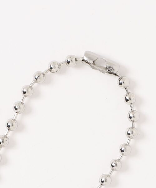 SHEENA（シーナ）の「BIGボールチェーンハートネックレス（ネックレス・レディース・ブラック/レッド/クリーム・FREE）」の9枚目の写真