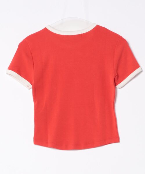 CRANK（クランク）の「CRANK／RINGER T（Tシャツ/カットソー・レディース・レッド/チャコール・FREE）」の20枚目の写真