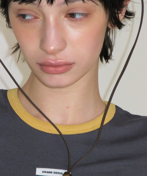 CRANK（クランク）の「CRANK／RINGER T（Tシャツ/カットソー・レディース・レッド/チャコール・FREE）」の17枚目の写真