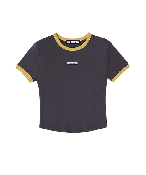 CRANK（クランク）の「CRANK／RINGER T（Tシャツ/カットソー・レディース・レッド/チャコール・FREE）」の18枚目の写真