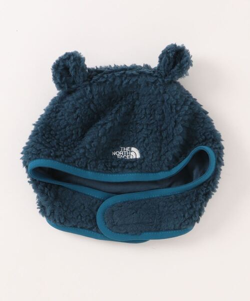 THE NORTH FACE（ザノースフェイス）の「THE NORTH FACE/ザ・ノース・フェイス/B CUDDLE-F EAR CAP/ベビーカドルフリースキャップ/ＨＥＡＤＷＥＡＲ/ヘッドウエア/NNB42403/B CUDDLE-F EAR CAP（キャップ・キッズ・アイボリー/モカ/ダークブルー・FREE）」の3枚目の写真