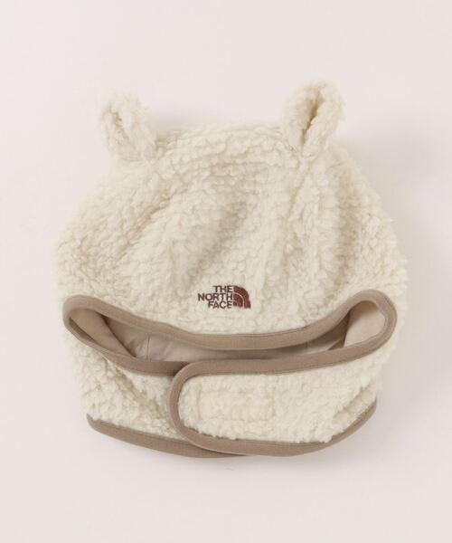 THE NORTH FACE（ザノースフェイス）の「THE NORTH FACE/ザ・ノース・フェイス/B CUDDLE-F EAR CAP/ベビーカドルフリースキャップ/ＨＥＡＤＷＥＡＲ/ヘッドウエア/NNB42403/B CUDDLE-F EAR CAP（キャップ・キッズ・アイボリー/モカ/ダークブルー・FREE）」の2枚目の写真