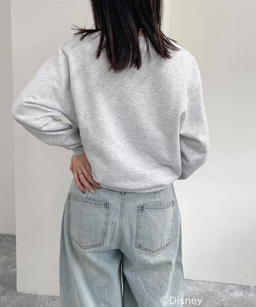 fredy emue（フレディエミュ）の「【GOOD ROCK SPEED/グッドロックスピード】MICKEY 裏毛スウェット（Tシャツ/カットソー・レディース・ライトグレー/イエロー/ネイビー・FREE）」の20枚目の写真