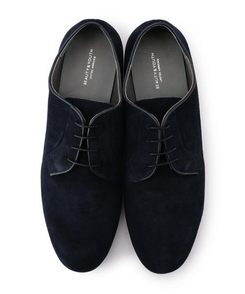 BEAUTY&YOUTH UNITED ARROWS（ビューティーアンドユースユナイテッドアローズ）の「BY 4eye プレーントゥ オックスフォードシューズ◆（ドレスシューズ・メンズ・ブラック/ベージュ/ネイビー・26cm(1)/28cm(3)/25cm(0)/27cm(2)）」の4枚目の写真