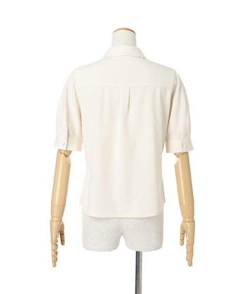 F i.n.t（フィント）の「チェックネクタイ付きシャツ/fint（シャツ/ブラウス・レディース・グレー/アイボリー・FREE）」の18枚目の写真