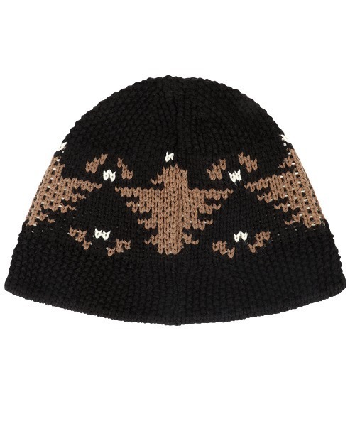 MAHAGRID(マハグリッド)の「『mahagrid/マハグリッド』 EAGLE KNIT BUCKET HAT/イーグルニットバケットハット(ハット・レディース・ブラック/グレー・FREE)」の14枚目の写真