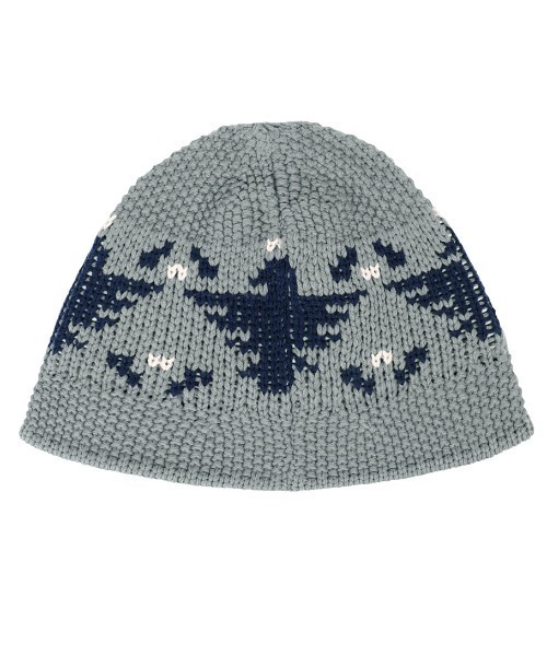 MAHAGRID(マハグリッド)の「『mahagrid/マハグリッド』 EAGLE KNIT BUCKET HAT/イーグルニットバケットハット(ハット・レディース・ブラック/グレー・FREE)」の16枚目の写真