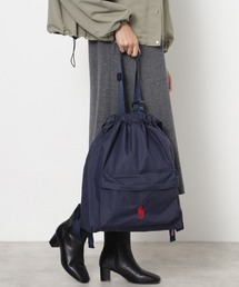 POLO RALPH LAUREN（ポロ ラルフ ローレン）の「2WAY レインバック リュック型 "ワンポイント ポロポニー"（バックパック/リュック）」