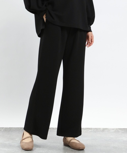 GLOBAL WORK Smile Seed Store(グローバルワーク スマイルシードストア)の「フクレジャガードイージーパンツ/121886(その他パンツ・レディース・ブラック/グレイッシュベージュ/ブルー/チャコール・X-LARGE/LARGE/SMALL/MEDIUM)」の13枚目の写真