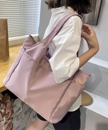 トートバッグ（ピンク/桃色系・ナイロン）ファッション通販