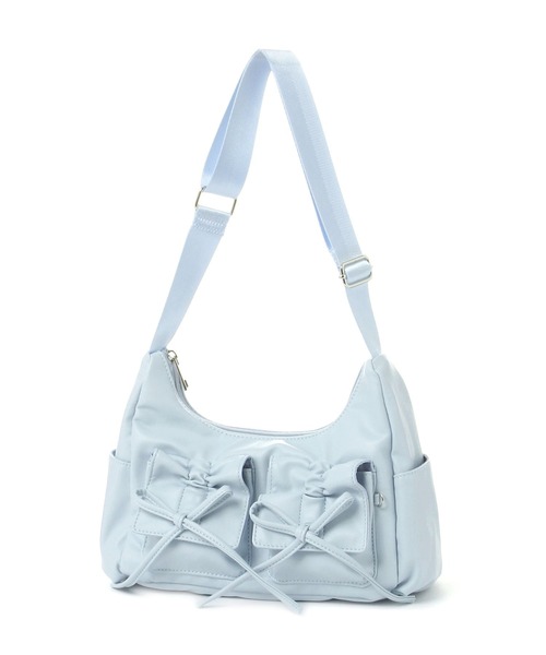 repipi armario（レピピ アルマリオ）の「リボンフラップショルダー（ショルダーバッグ・キッズ・ホワイト/シルバー/ブラック/ピンク/ピンク系その他/サックスブルー/ブラウン/イエロー/ピンク系その他3/ブルー系その他・FREE）」の5枚目の写真